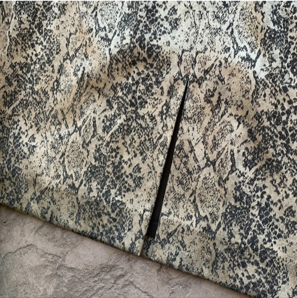 New Antonio Melani Python Black Tan Snakeskin Ruc… - image 7